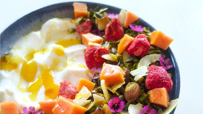 LolaMillieEats' Matcha, Coconut and Strawberry Granola