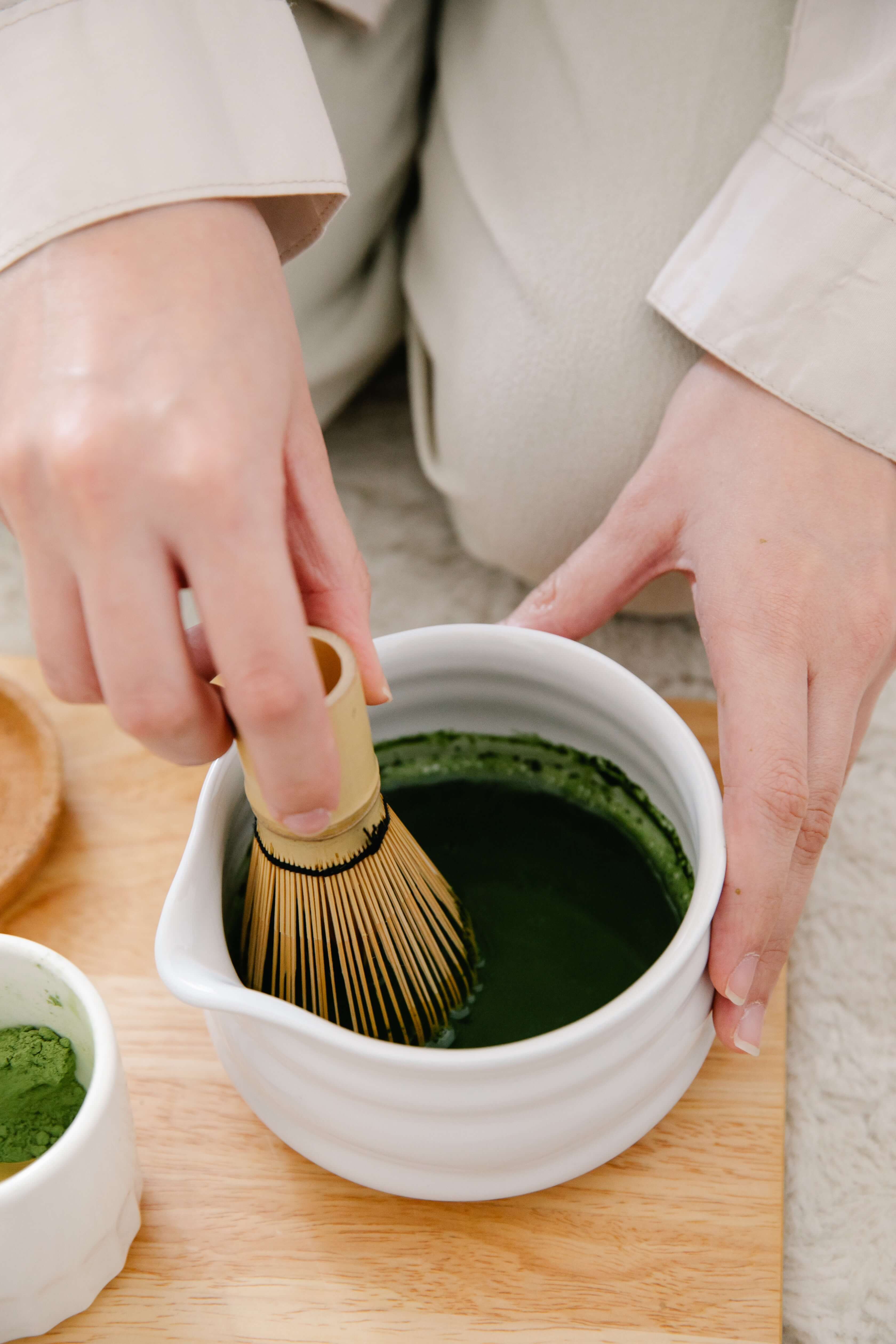 How to make matcha green tea