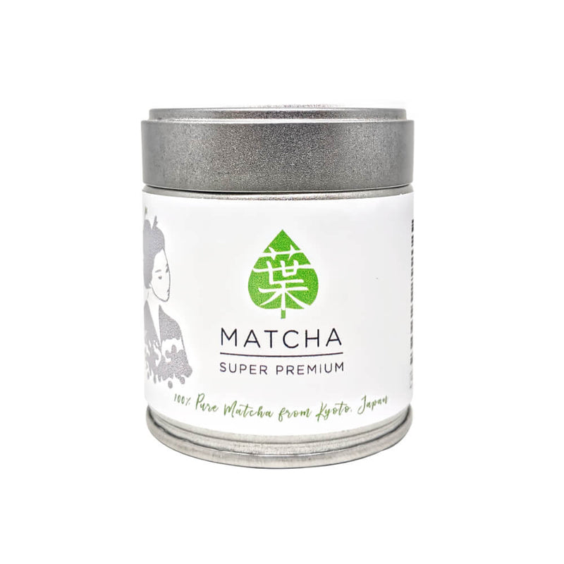 Just Matcha Super Premium Grade Green Tea Powder Tin 40g