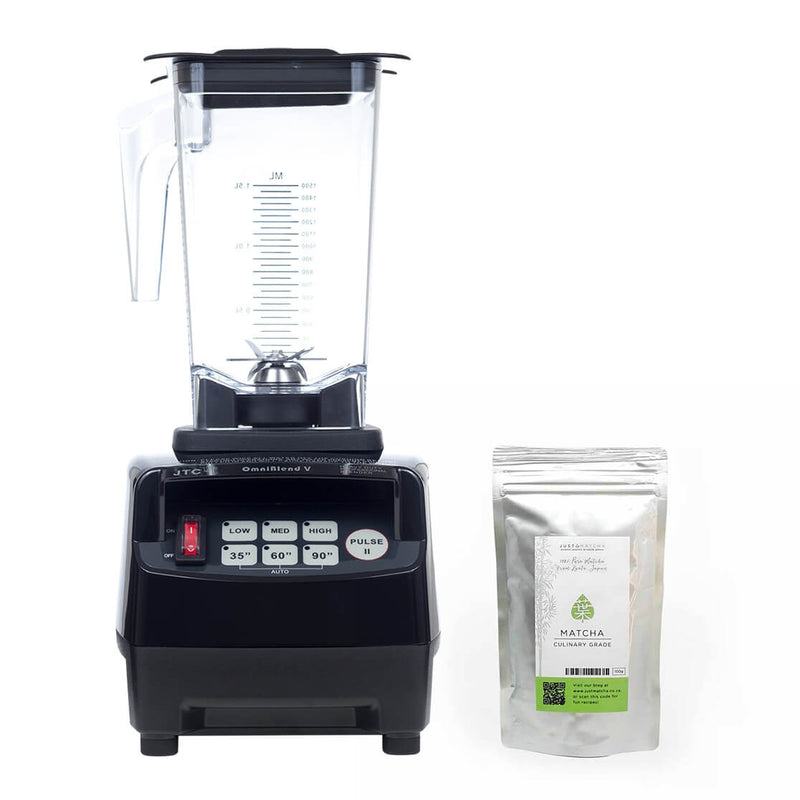 Black OmniBlend V 1.5L & Culinary Matcha