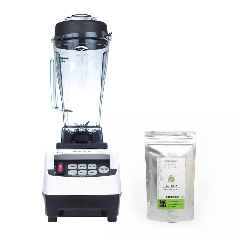 White OmniBlend V 2L & Culinary Matcha